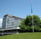 MD News Daily - A general view shows the headquarters of the World Health Organization (WHO) in Geneva