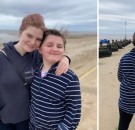 MD News Daily - Girls with limited mobility walk 198 miles to raise funds for charity that helped them since they were babies