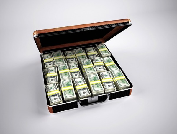 Money Finance Wealth Currency Dollar Briefcase