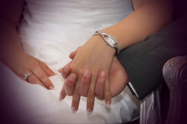 Holding Hands Wedding Ring Wedding Ring Wife