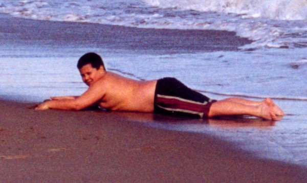 obese, boy, beach, overweight obese, boy, beach, overweight