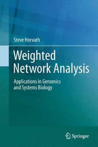(VIDEO Review) Weighted Network Analysis: Applications in Genomics and Systems Biology