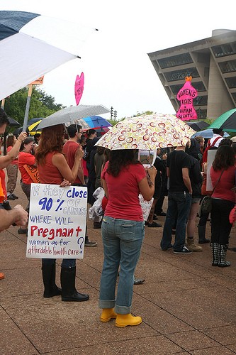 Abortion Clinic Closure Protest Abortion Clinic Closure Protest